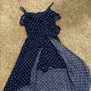 dress with flattering shorts that open